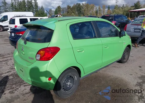2015 Mitsubishi Mirage De z USA, uszkodzony, nr VIN ML32A3HJXFH013016